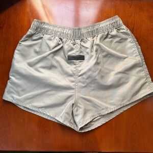 Fear of God Essentials Silver Shorts